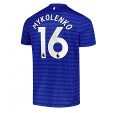 Everton Vitaliy Mykolenko #16 Hjemmedrakt 2025-26 Kortermet Everton Vitaliy Mykolenko #16 Hjemmedrakt 2025-26 Kortermet